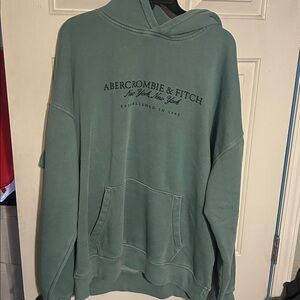 Abercrombie & Fitch Teal Hoodie